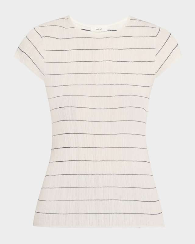 Sam Stripe Crewneck T